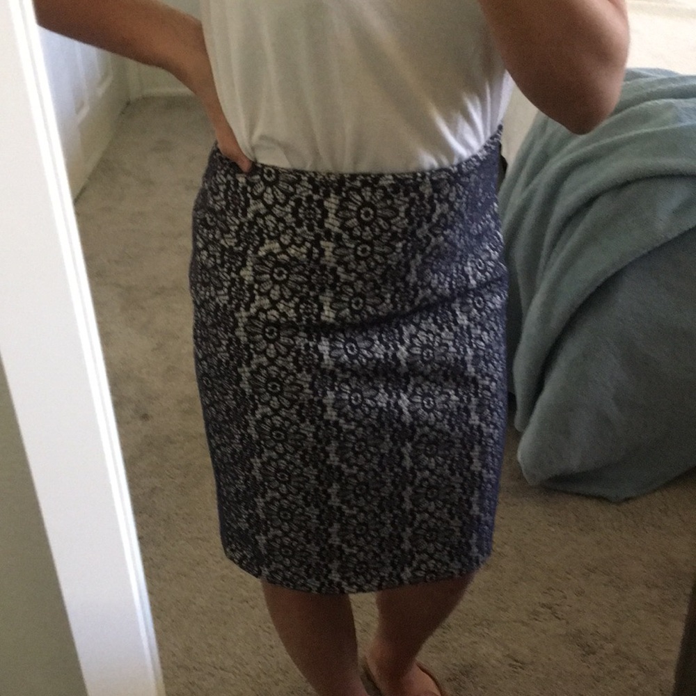 Banana republic floral skirt